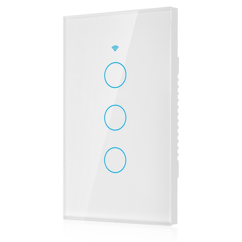 WiFi Touch Screen Switch Single Circle for Alexa for Google