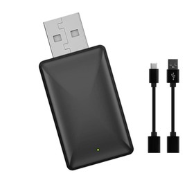 Aototeck 2-in-1 Wireless CarPlay and Android Auto Adapter - Bluetooth Dongle for Car, Plug & Play, Easy to Install, Low Latency