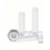 PC(Polycarbonate) Plastic Transparent Metric Hex Head Screws with Nuts and