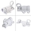 2 Pcs Spring Latch Bolt,Automatic Latch Lock,Spring Latch Lock,Automatic Spring