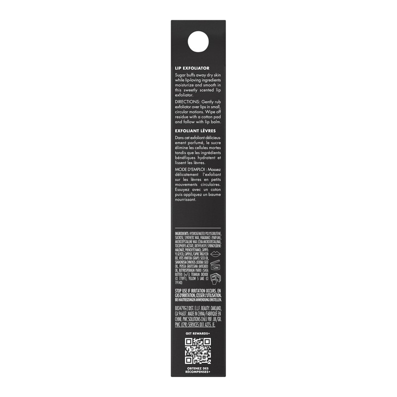 e.l.f. Lip Exfoliator, Moisturizing Scented Lip Scrub For Exfoliating &