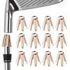 12Pcs Universal Brass Golf Shaft Adapter Shims Fits .335 .350