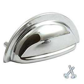 Polished Chrome Kitchen Furniture Cup Handle, Bedroom, cupboard door handles