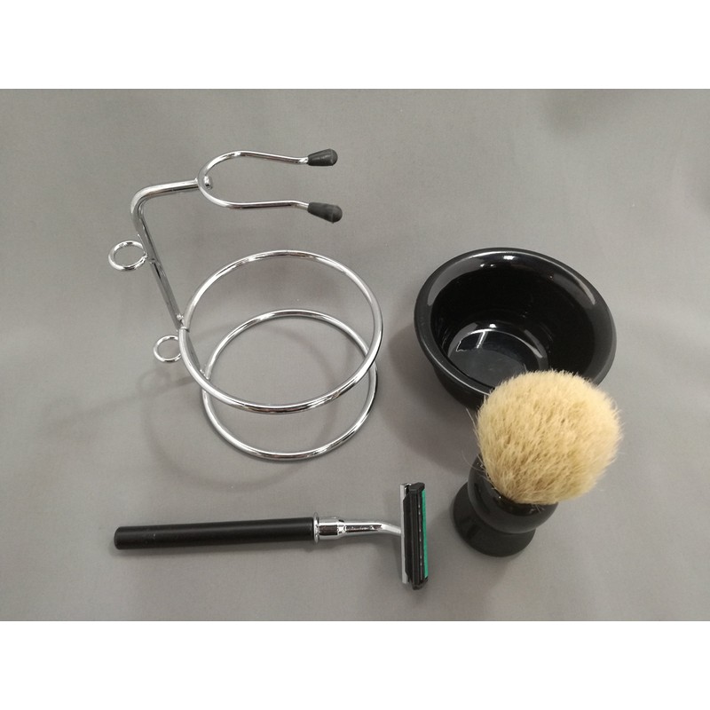 Barber Set. Shaving Set Brush Stand Cup Razor Shave Beard