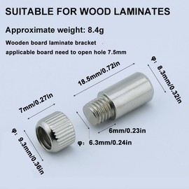 20PCS 9mm Shelf Support Peg Shelf Pins Kit Bracket Shelf Holder Replacement Peg for Cabinet Shelf Kitchen Furniture Book Shelves Holder Locking Pins