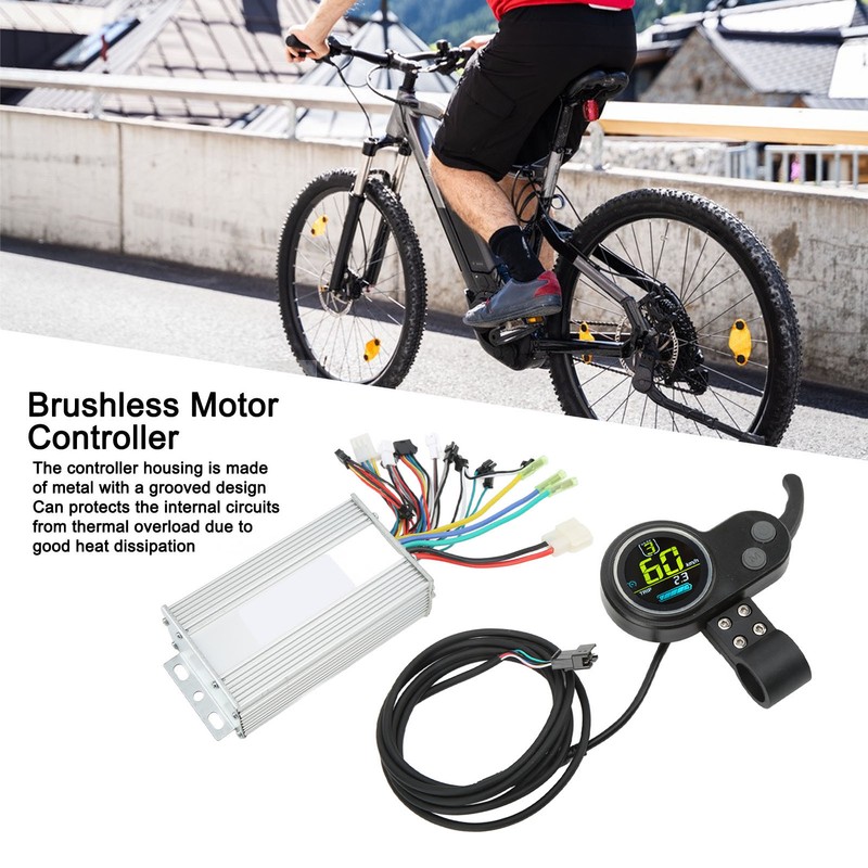 Electric Bike Scooter Brushless Speed Motor Controller 48V 60V 500W