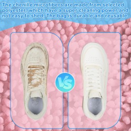 Set of 2 Shoes Wash Bag Trainers – Pink