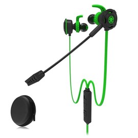 G30 - Auriculares para juegos con cable para computadora con micrófono ajustable, auriculares estéreo para graves