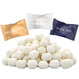 Mazal Tov Buttermints, Mint Candies, After Dinner Mints, Butter Mint Candy, Fat-Free, Individually Wrapped (50 Pieces)