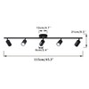 KCO Lighting 5 Light LED Track Lighting Adjustable 5 Way