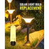 TrustWheel Solar Garden Light Replacement Bulbs, Warm White 3000K 0.5W