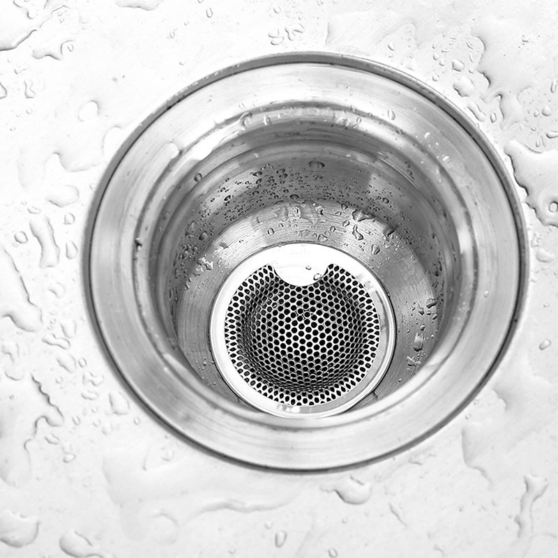 Sink Strainer Kitchen Stainless Steel Hair Strainer Shower Large Small