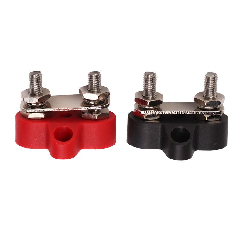 1 Pair 48V Battery Power Stud Stainless Steel Post Bus