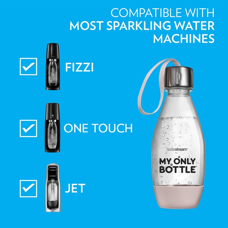 sodastream 0.5 Liter My Only Bottle Pink