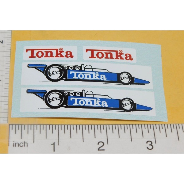 Tonka Tiny Tonka Race Team Car Hauler Truck Replacement Sticker