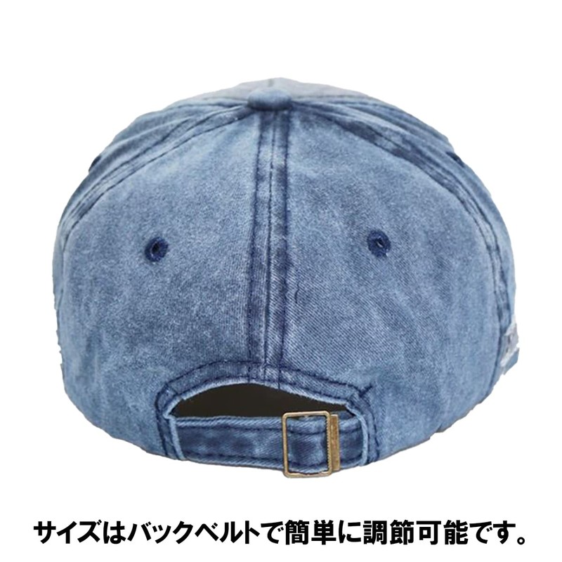 Spargel Damaged American Casual Cap, Men's/Women's, Spring, Summer, Autumn, Winter