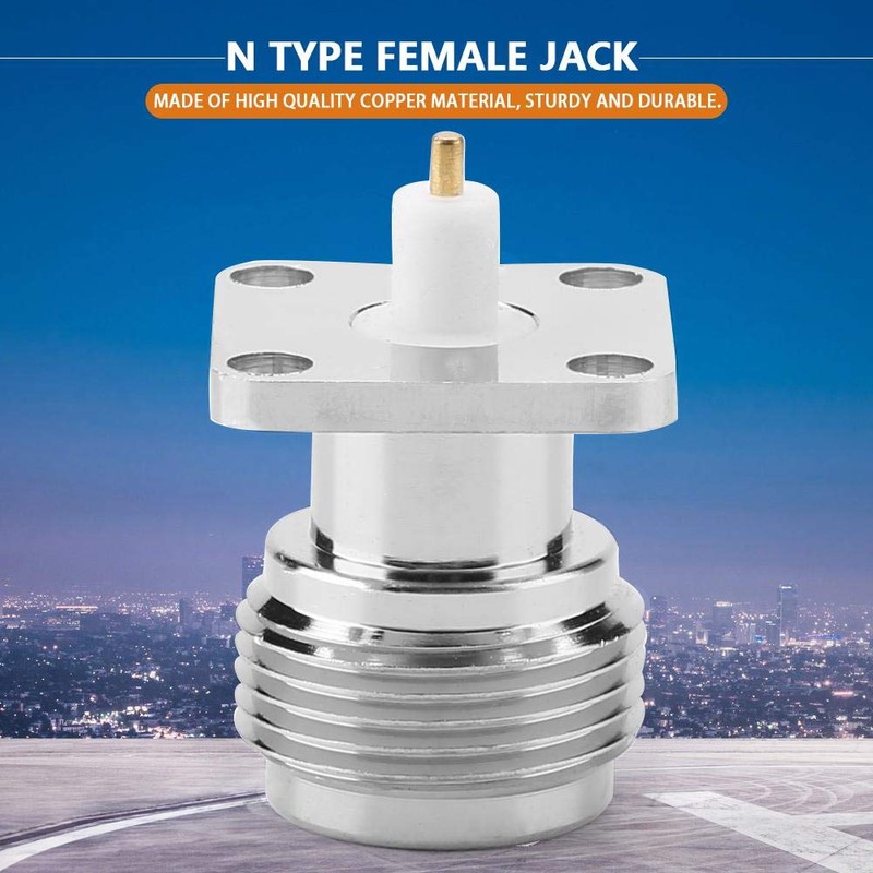 Oumefar 2pcs N KFD 5N Female RF Coaxial Housing Coaxial