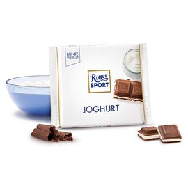 Ritter Sport Milk Chocolate with Yogurt Filling 100g/3.52oz (Pack of 2)