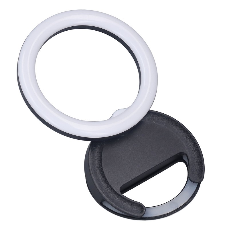 Clip On Ring Light for Phone 180 Degree Rotation 3