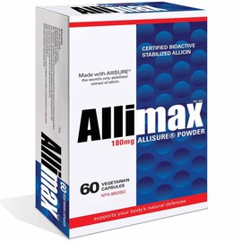 Allimax Allimax 180mg Stabilized Allicin, 60 Capsules