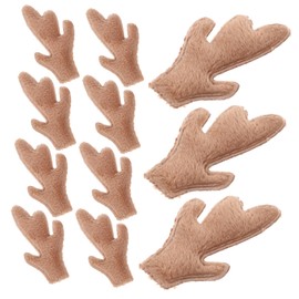 Gatuida 25 pcs Plush Dragon Horn for Headband Making DIY Hair Accessories Materials Decorative Craft Supplies for Unique Headdress Creation