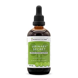 Urinary Secret Alcohol Extract, High-Potency Herbal Drops, Tincture Made from Uva Ursi, Dandelion, Stinging Nettle, Horsetail, Usnea, Pumpkin. Urinary System Support 4 oz