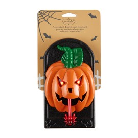 Mud Pie Lightup Doorbell Set, Pumpkin