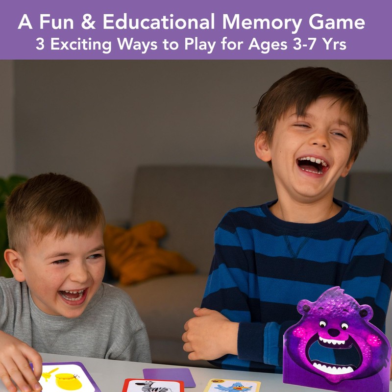 Chalk and Chuckles Hungry Four Animals-Memory & Movement Game for