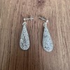 Agálea | Aretes Gota de Plata .925 y Cristal Mujer