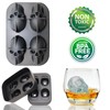 Bahoki Essentials Ice Molds - Silicone Ice Cube Tray With