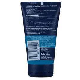 Nivea Men Max Hydration Moisturizing Face Wash, 5 Ounces (2 Packs)