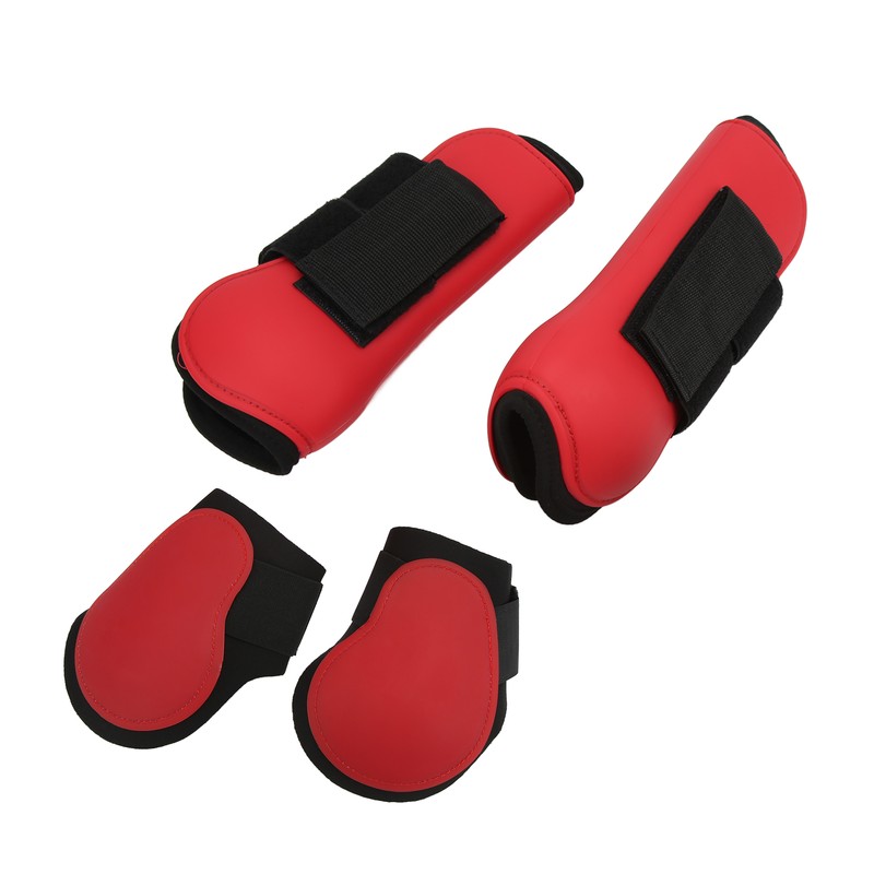 4 Pcs Horse Tendon Boots Set Soft Anti Slip Cushioning