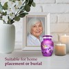 Trupoint Memorials Small Urns for Human Ashes Keepsake, Decorative Mini