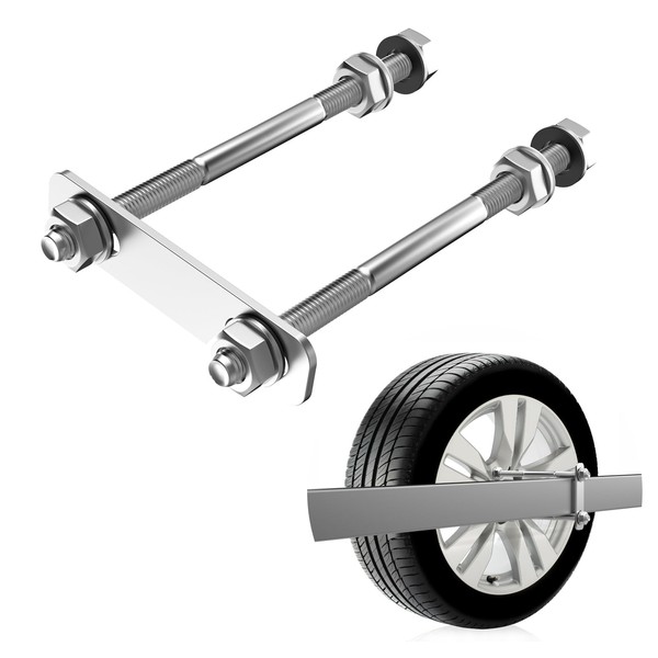 lcusepu Spare Tire Carrier, 120LBS Weight Capacity Boat Trailer Spare