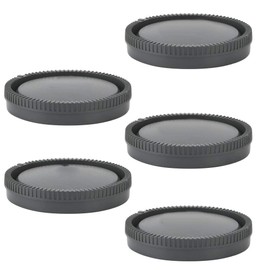 5Pcs Plastic Rear Lens Cap for Sony E Mount Mirrorless Camera