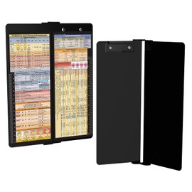 Whitecoat Clipboard® Vertical - Black Anesthesia Edition