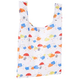 Marushin Eco Bag Moomin Cloud and Umbrella Eco Cute Goods 1425015400 H 63.5 x W 40 x D 20 cm (when stored: 4.7 x 4.7 inches (12 x 12 cm)