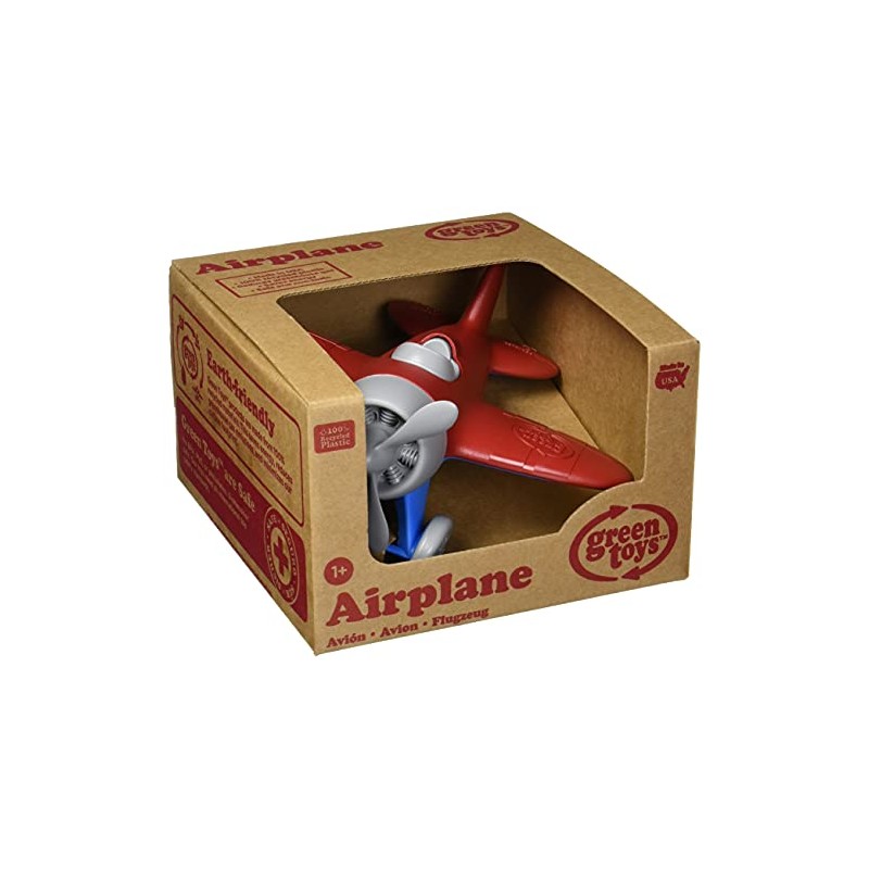 Green Toys Airplane Red - CB2