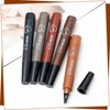 Waterproof Brow Pencil for Precise Shaping, 4 Micro-Fork Tip for