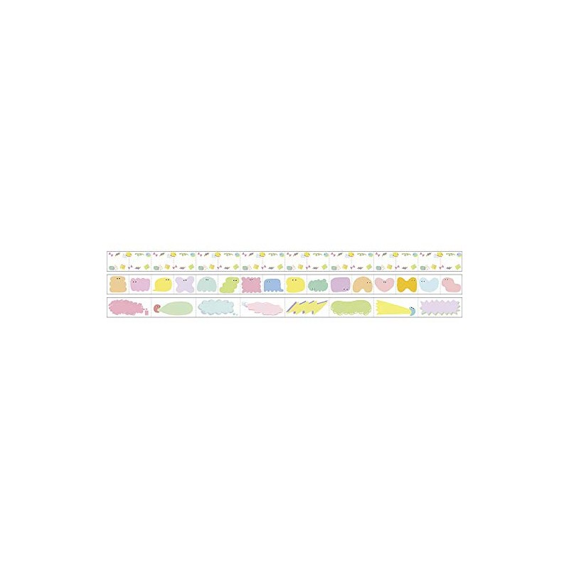 Marks MST-FA22-C Water-Based Pen Writing Masking Tape Perforated, Slim, Notebook
