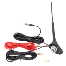 Universal FM AM Car Radio Antenna High Gain Stable 174‑237MHz Radio Antenna for Car Vehicle