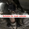 Osilly Car Exhaust Hanger, Rubber Insulator Bushing Mount, 2 Holes
