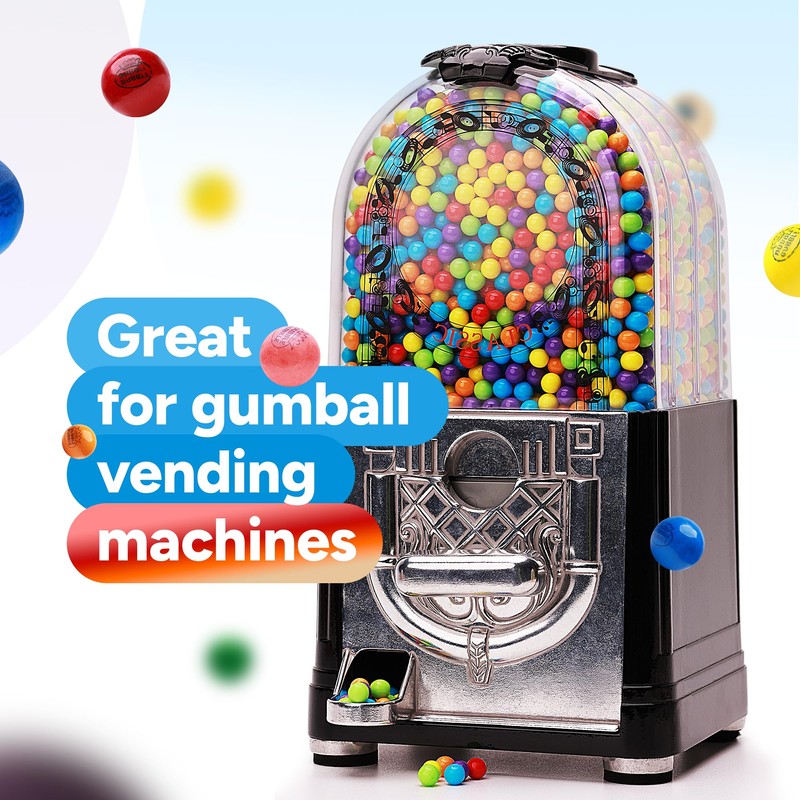 Gumballs for Gumball Machine – Mixed Fruit Flavored Chewing Gum15