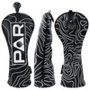 Golf Club Head covers Hybrid Utility Rescue with Interchangeable Number