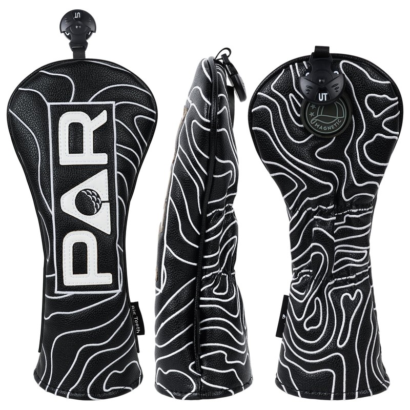 Golf Club Head covers Hybrid Utility Rescue with Interchangeable Number