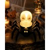 Halloween Spider Eyeball LED Tealight for Spooky Decor – Flameless