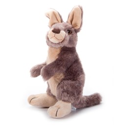 The Petting Zoo Kangaroo Stuffed Animal Plushie, Gifts for Kids, Earth Keeperz Wildlife Australia Animals, Zoologee Kangaroo Plush Toy, 10 inches