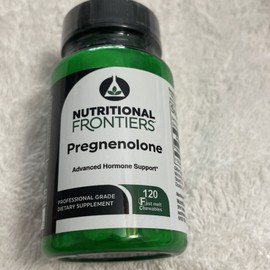 Frontiers Nutritional Frontiers Pregnenone 25mg 120 Count Exp 2026