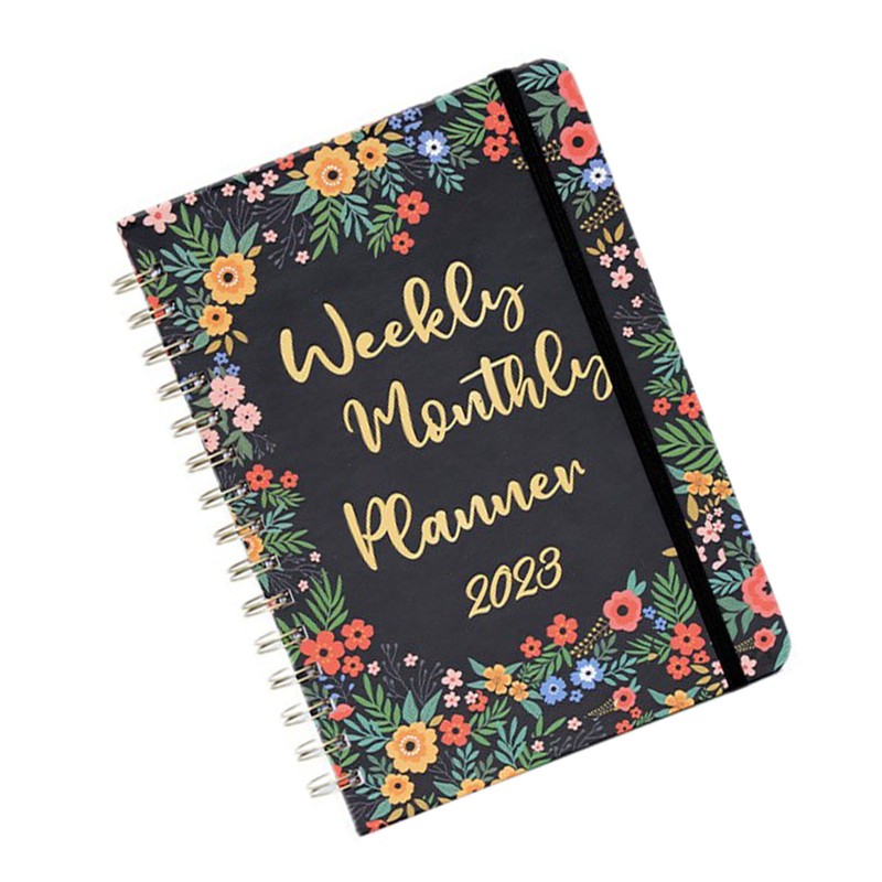 Goal Planner A5 Exquisite Design Premium Paper Spiral Notebook Schedule