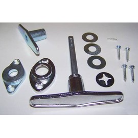 Building & Hardware Garage Door Lock " T " HANDLE ASSEMBLY